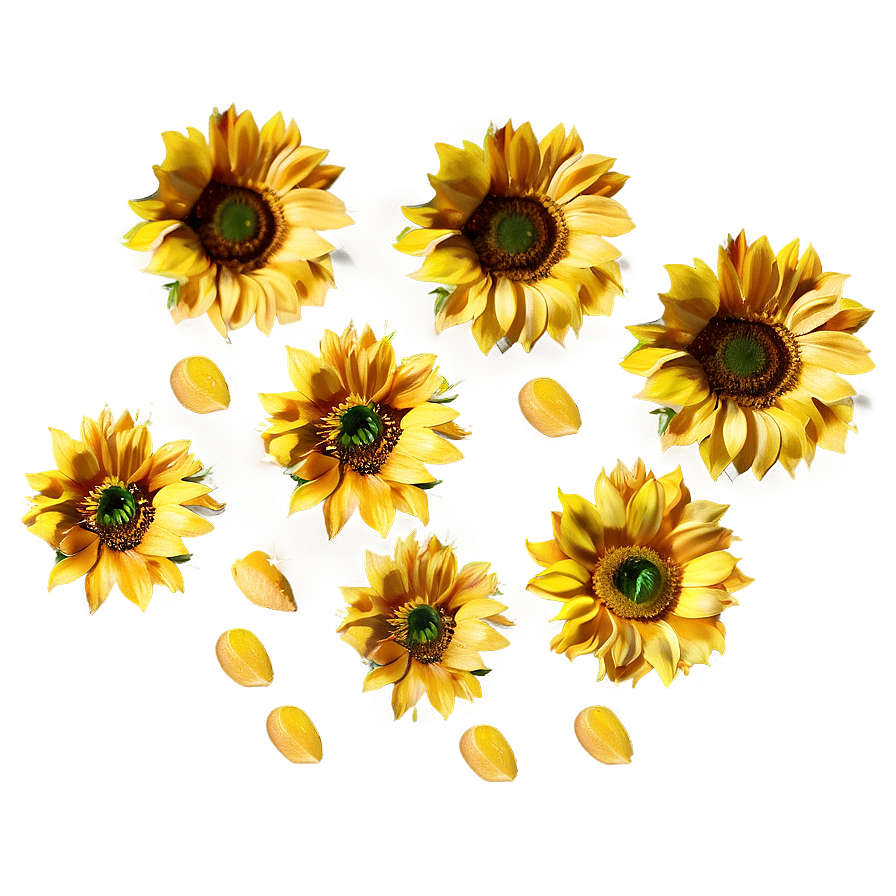 Sunflower Petals Transparent Png Tuy