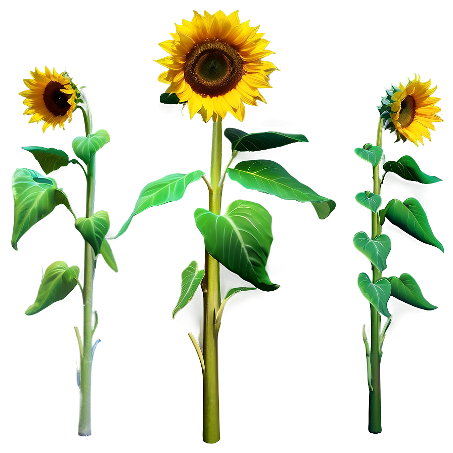 Sunflower Transparent Watermark Png Oke