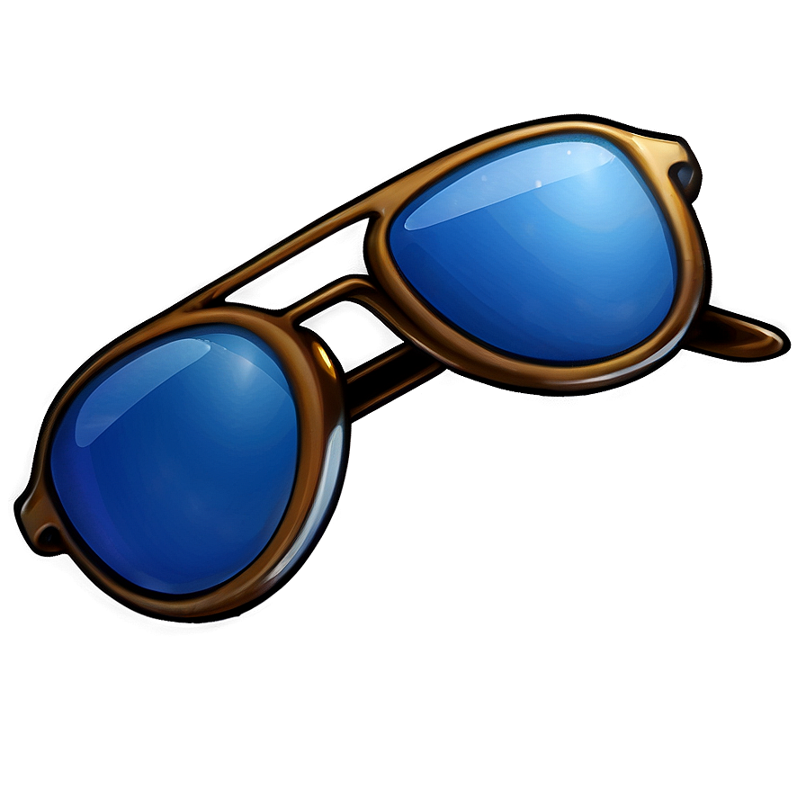 Sunglasses Blue Emoji Png 29