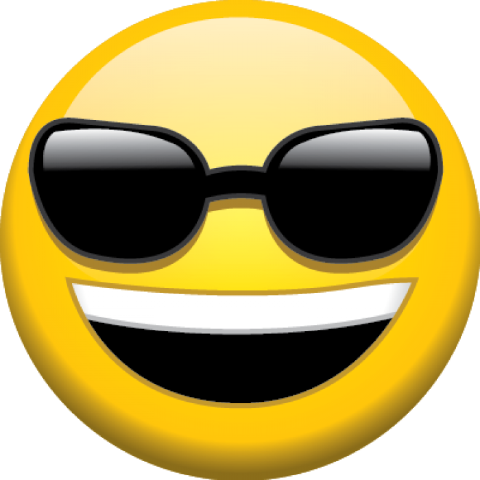 Sunglasses Emoji Smiling Face.png