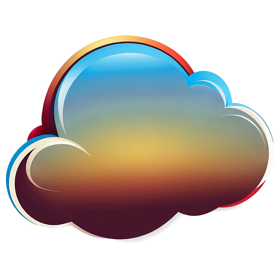 Sunny Cloud Vector Icon Png Vkl