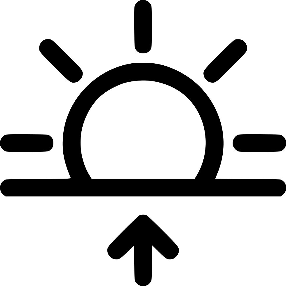 Sunrise Symbol Graphic