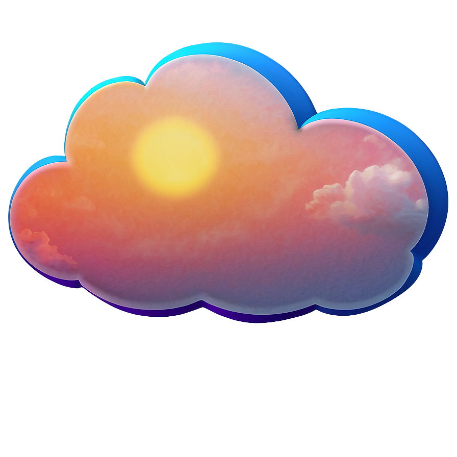 Sunset Clouds Background Png 04302024
