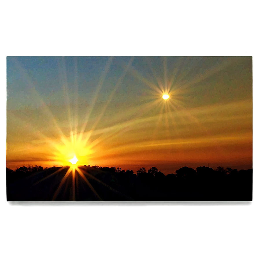 Sunset Flare Light Png Dqc