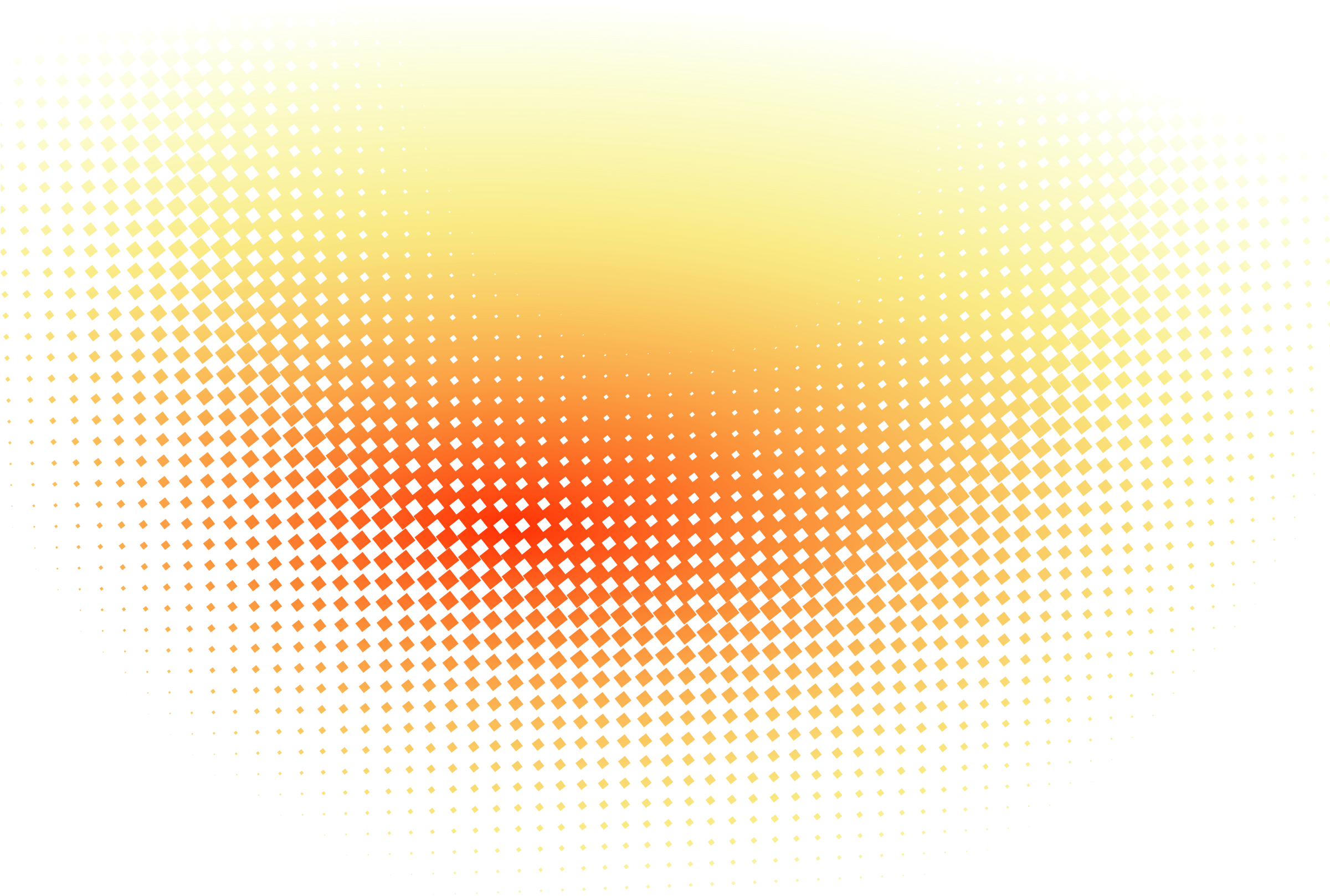 Sunset Halftone Gradient Background