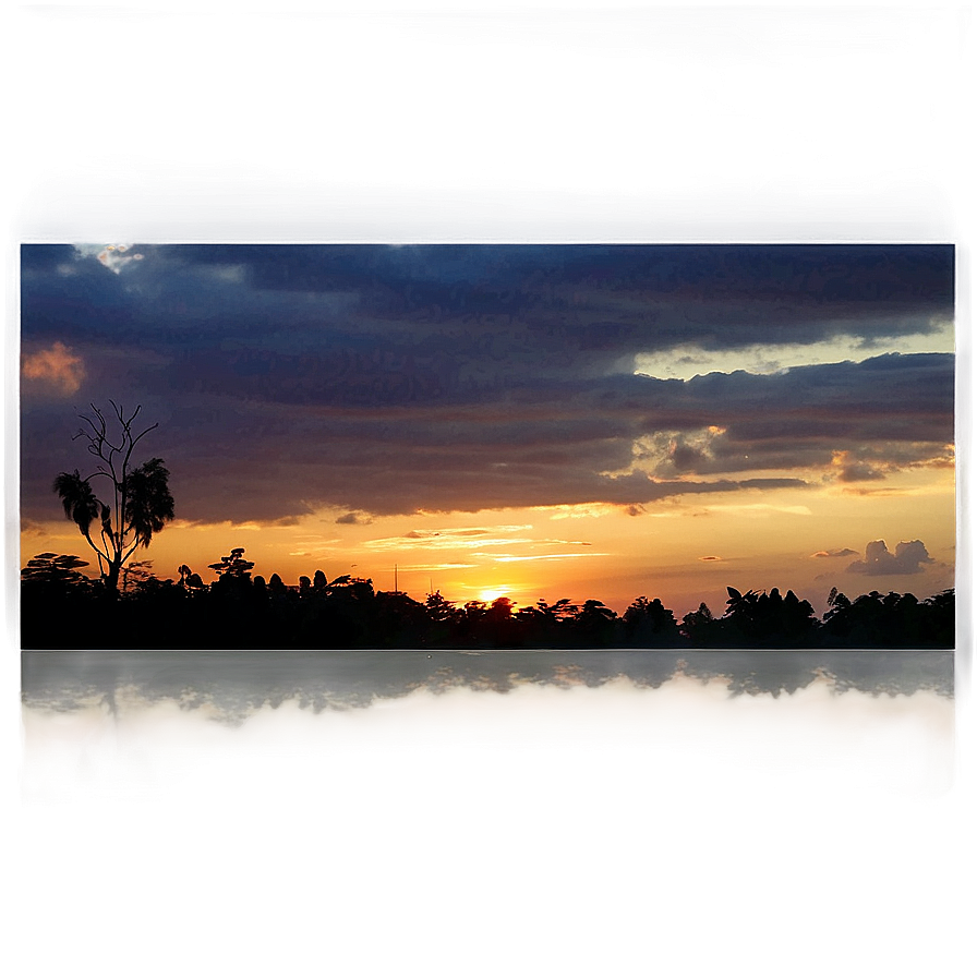 Sunset In The Countryside Png 33