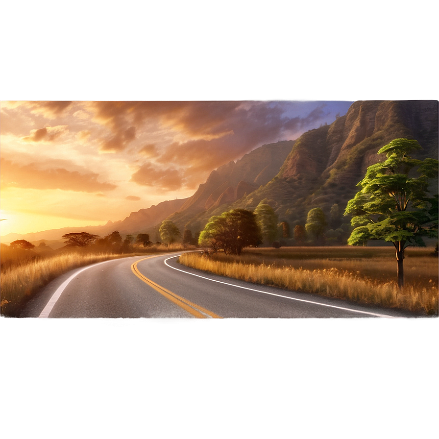 Sunset Road Png Uxk