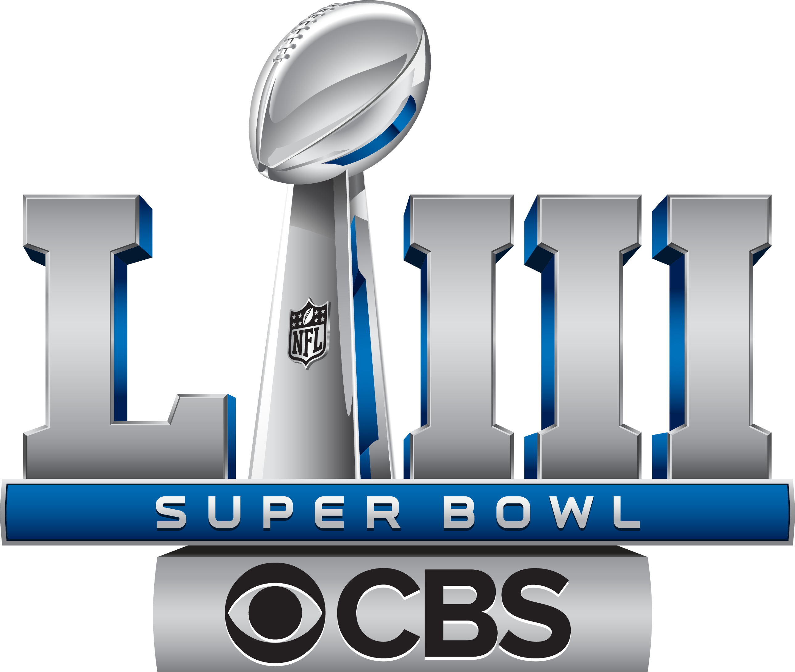 Super Bowl L I I I C B S Logo