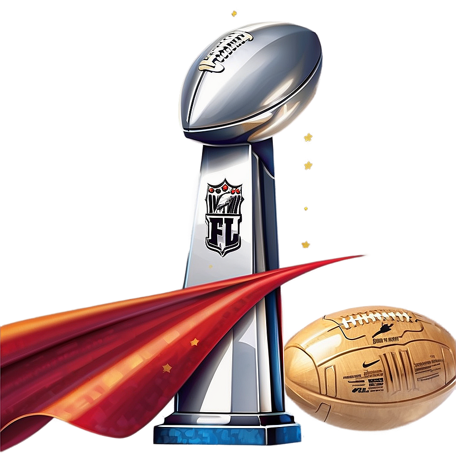 Super Bowl Trophy Celebration Png Jqg