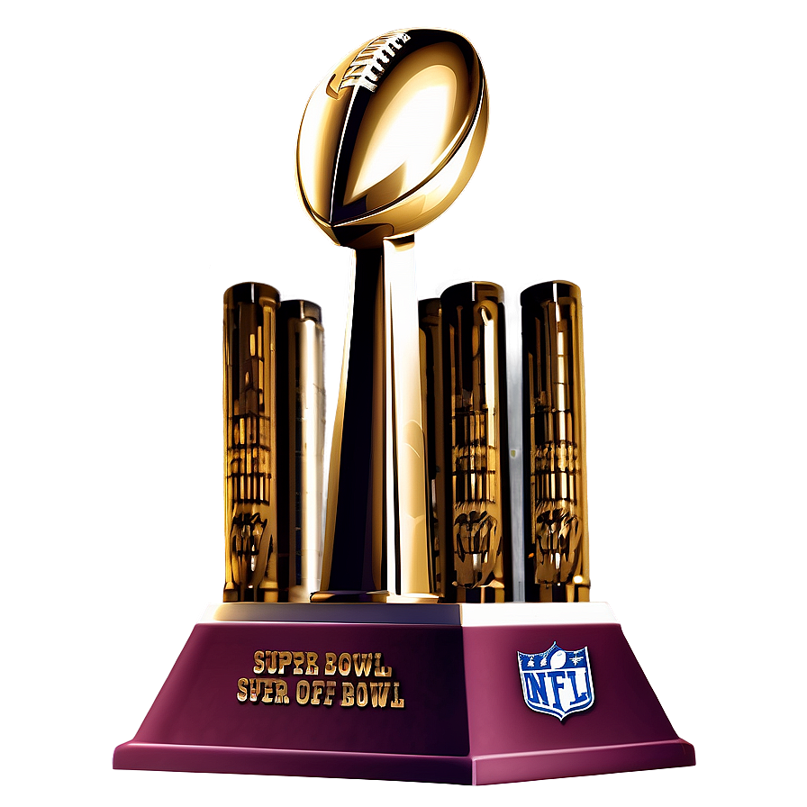 Super Bowl Trophy Illustration Png Hwb