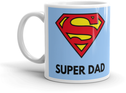 Super Dad Mug Print