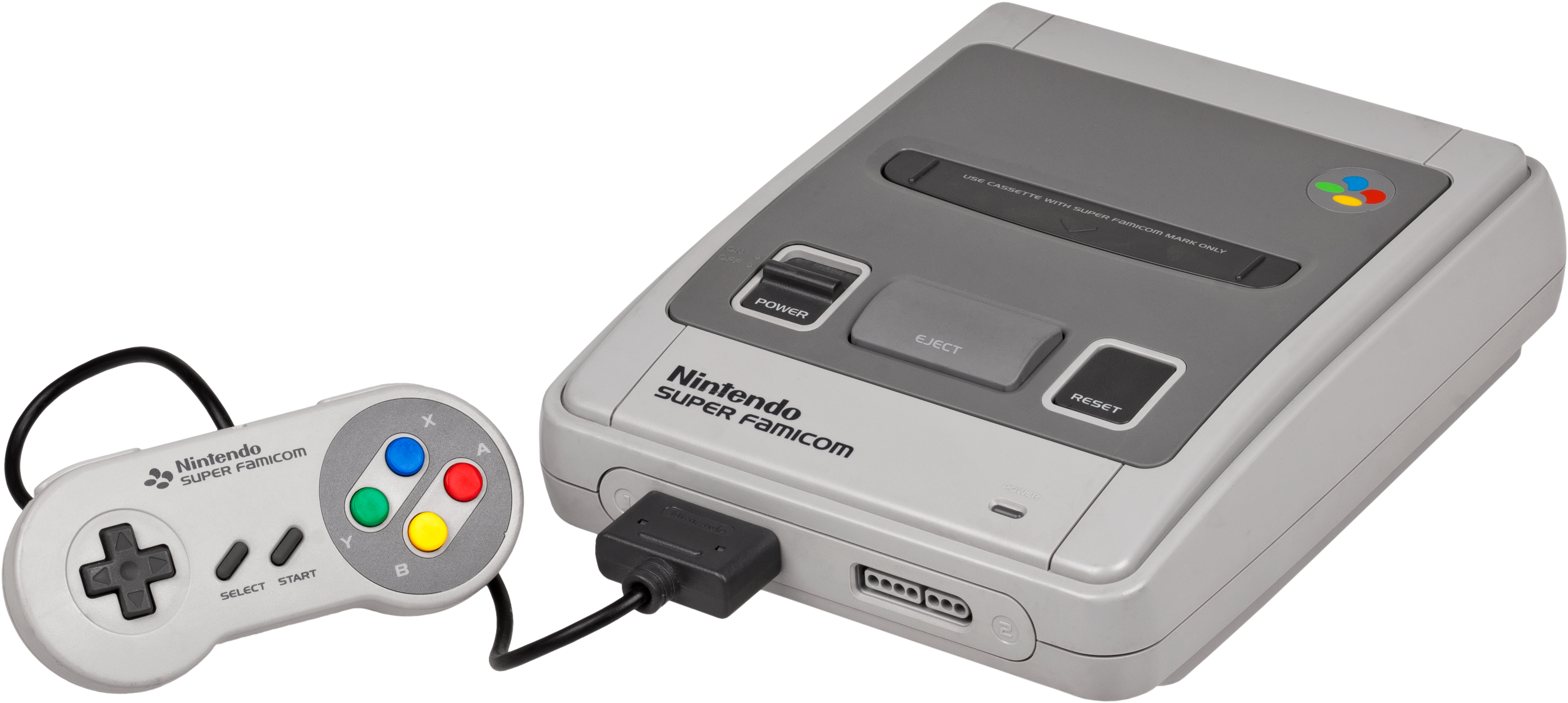 Super Famicom Consoleand Controller