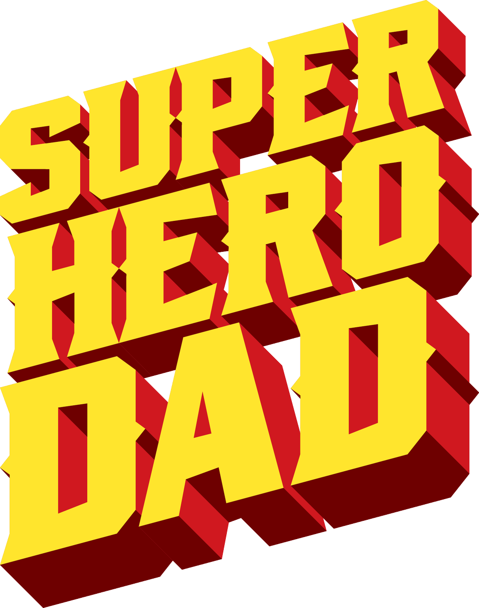 Super Hero Dad Fathers Day Graphic