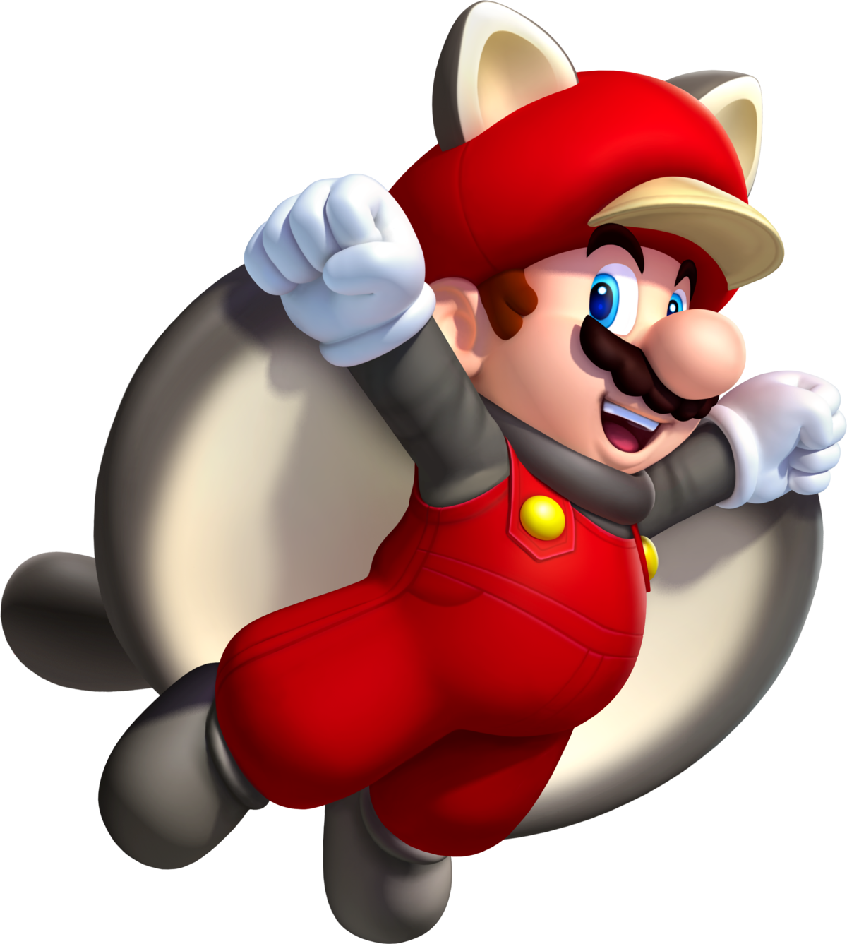 Super Mario Squirrel Suit Flying