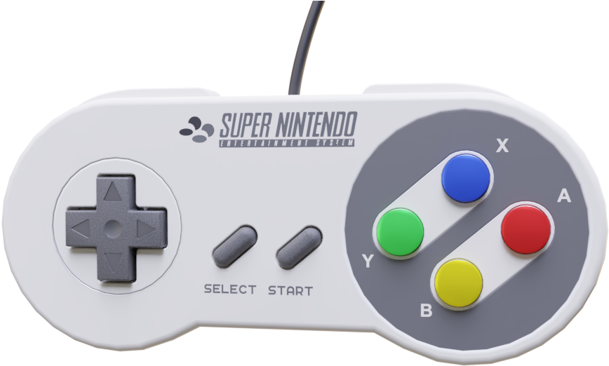 Super Nintendo Controller Classic