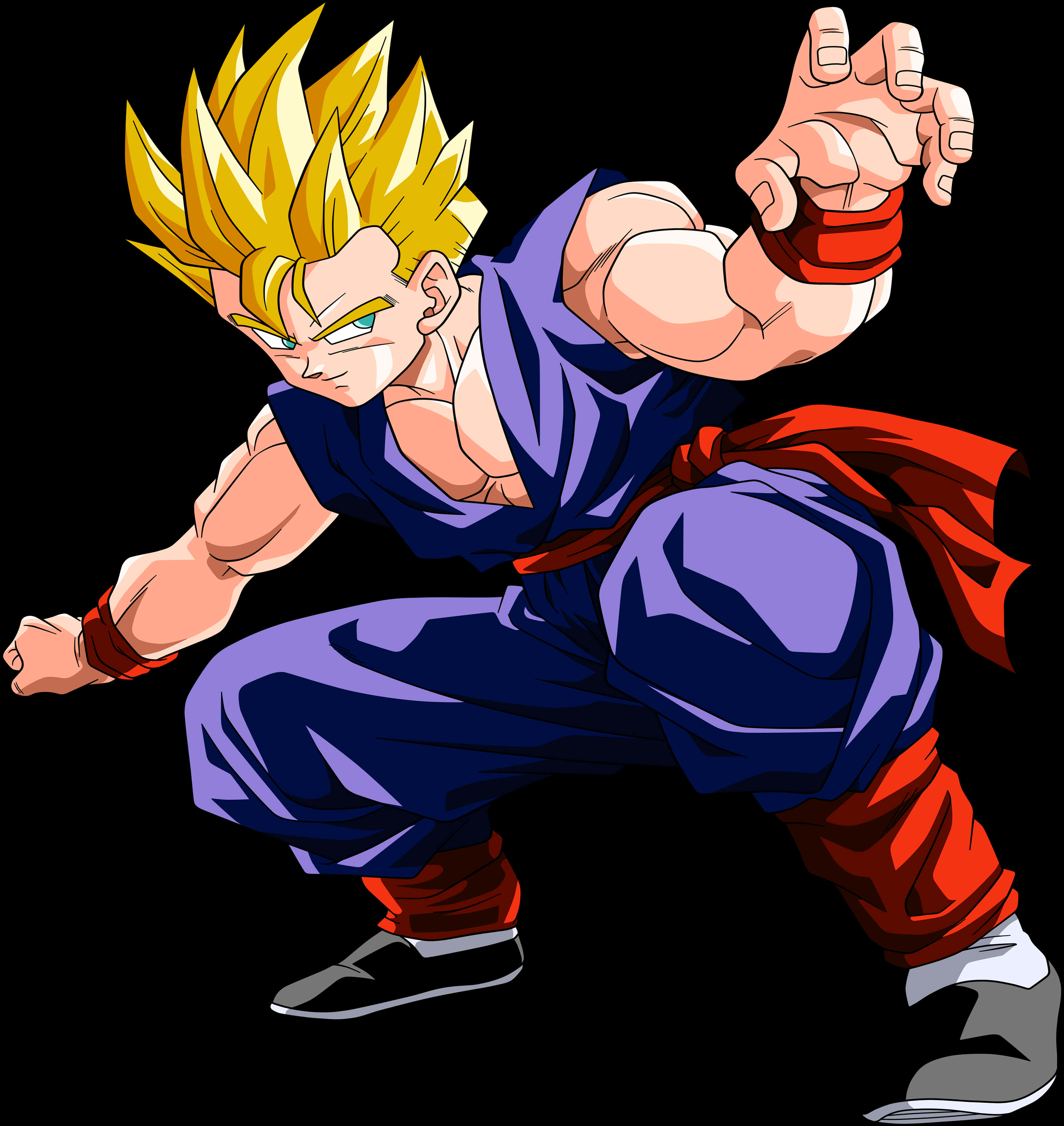 Super Saiyan Gohan Readyfor Battle