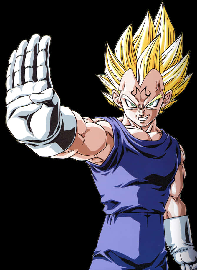 Super Saiyan Vegeta Pose