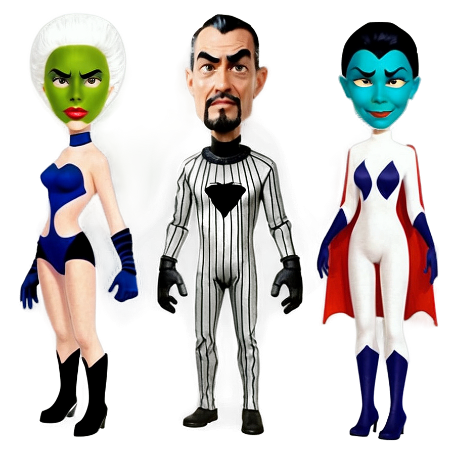 Super Villains Characters Png 6