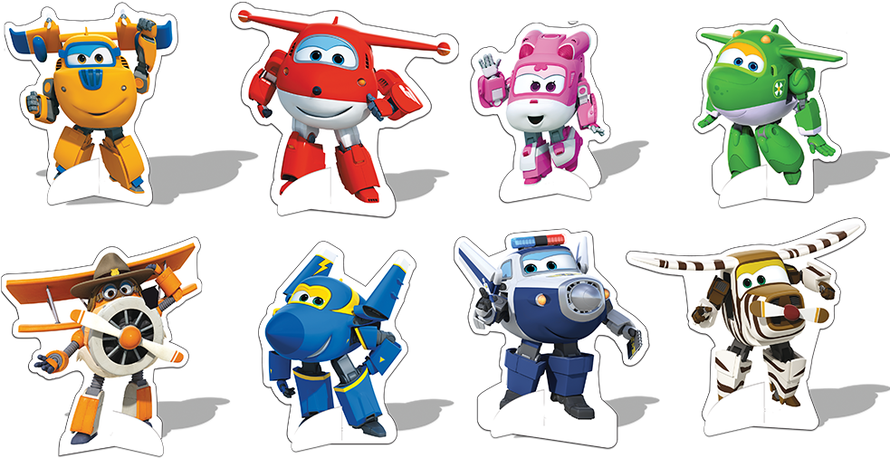 Super Wings Characters Collection