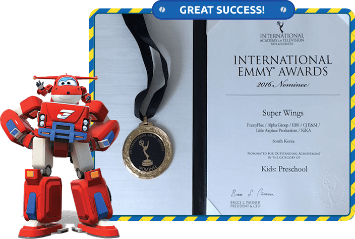 Super Wings Emmy Nomination2016