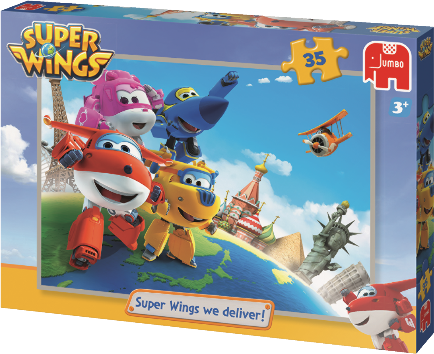 Super Wings Puzzle Box Art