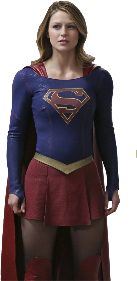 Supergirl Costume Pose