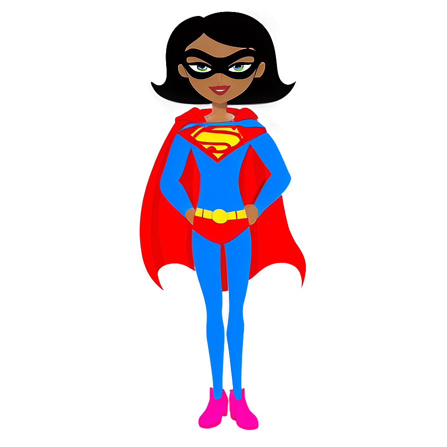 Superhero Girl Cartoon Png 98