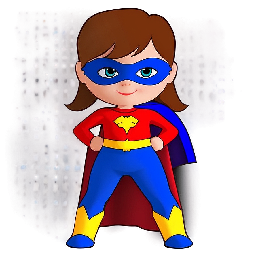 Superhero Girl Graphic Png 05032024