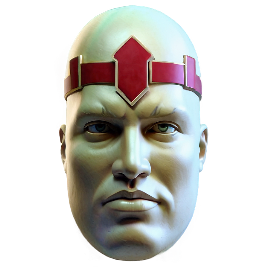 Superhero Headshot3 D Render