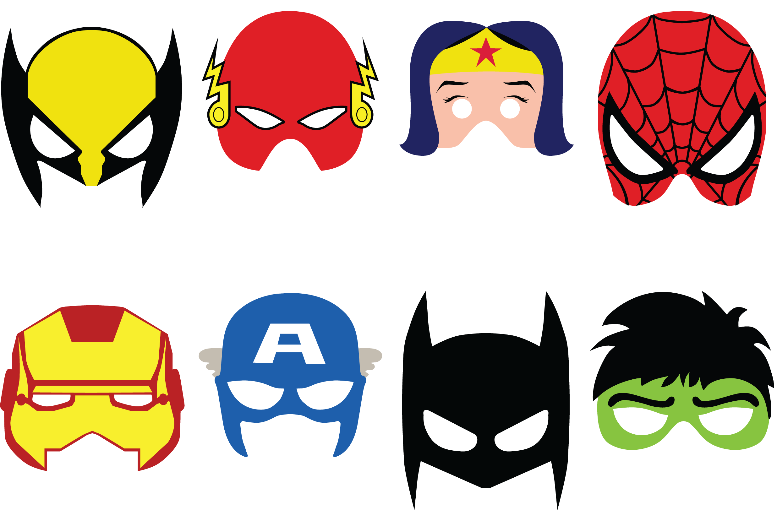 Superhero Masks Collection