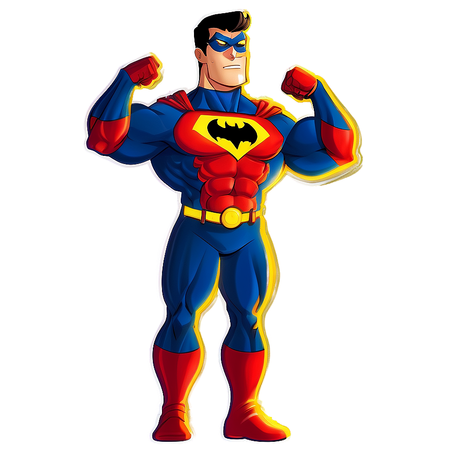 Superhero Muscle Man Png 44