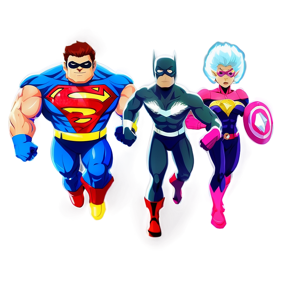 Superhero Team Png Vrd