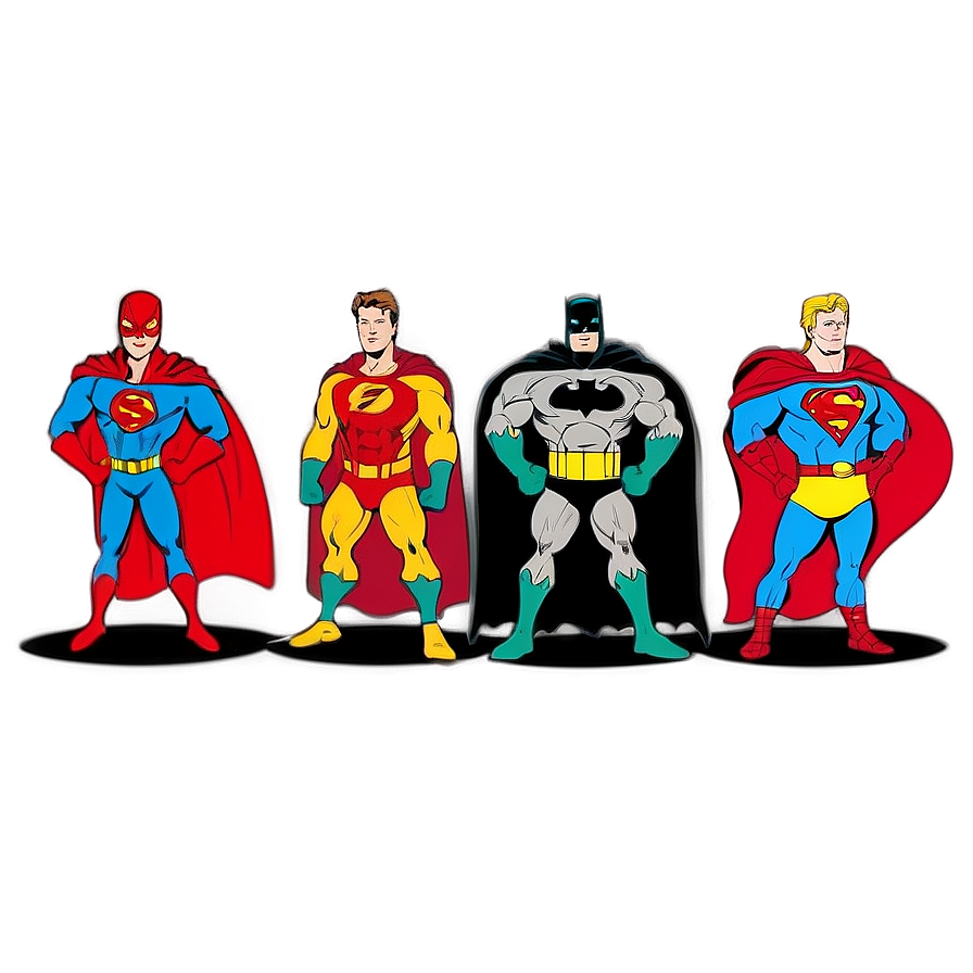 Superhero Team-up Png 27
