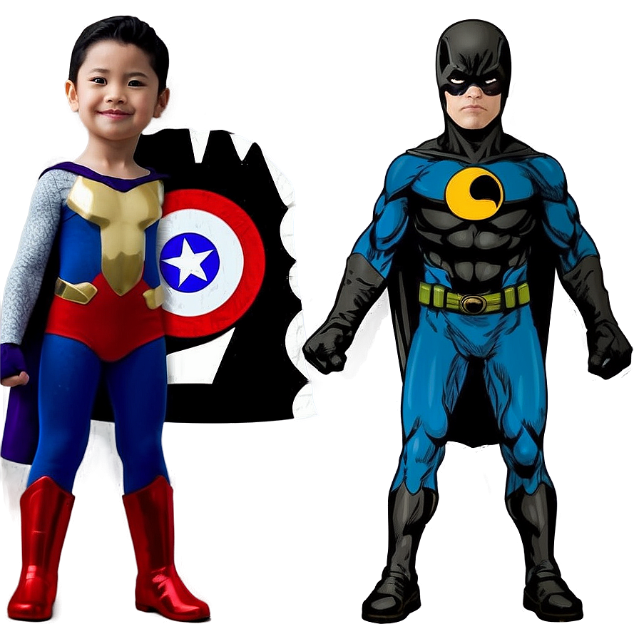 Superhero Team-up Png Dfx