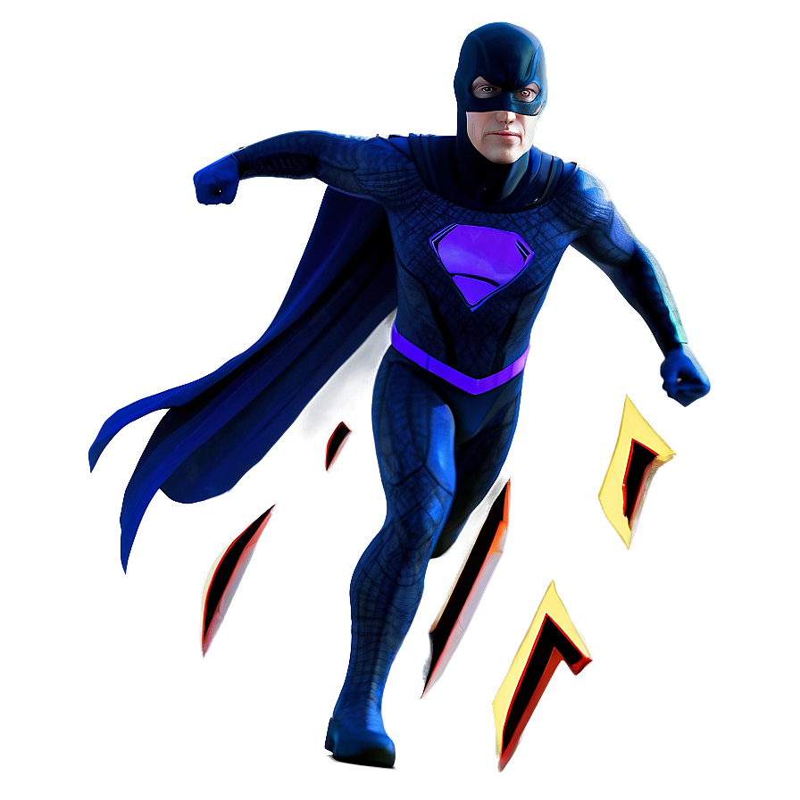 Superhero Villain Chase Png Wtd