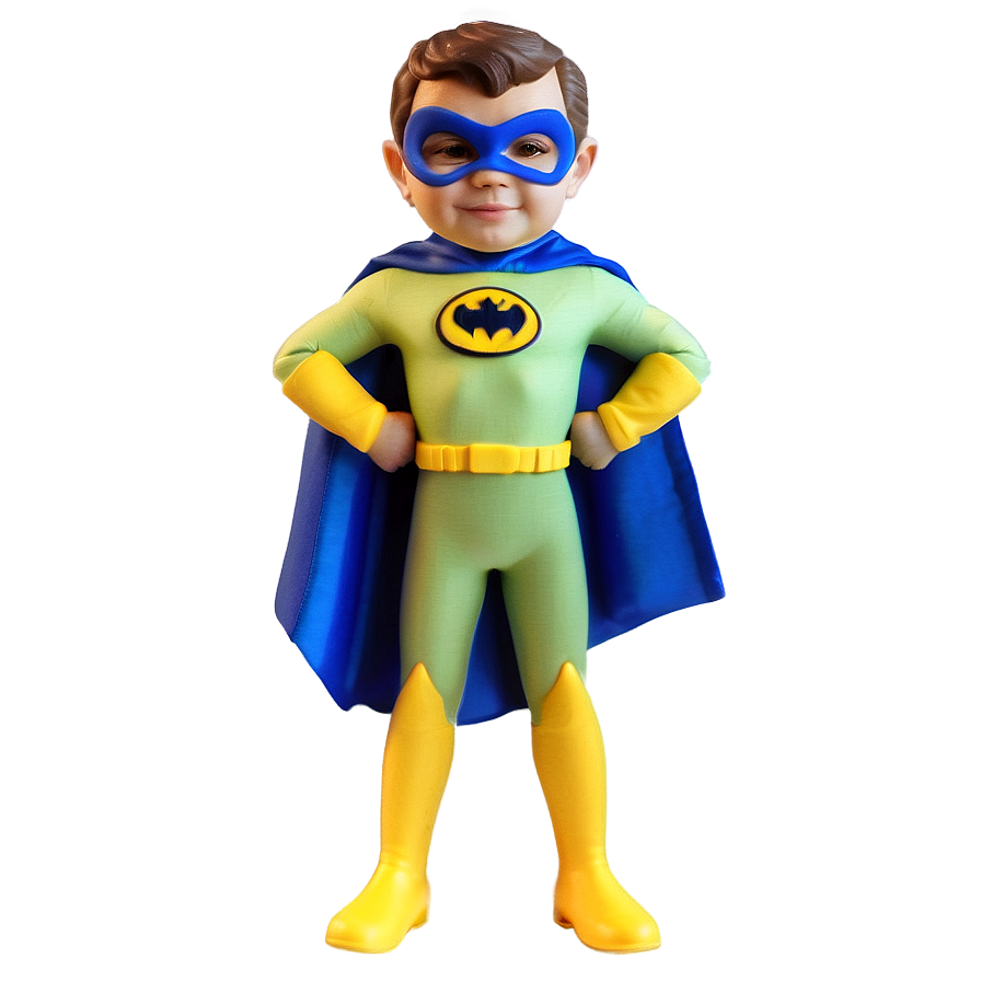 Superhero With Cape Png Weg25