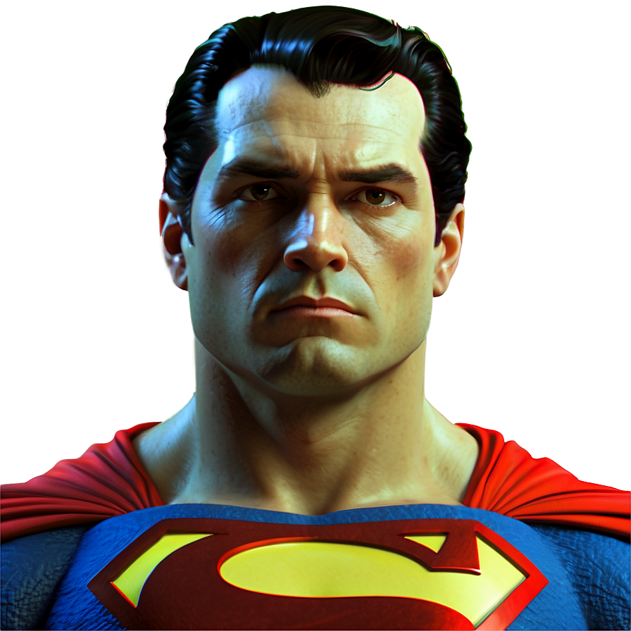 Superman 3d Model Png 05032024