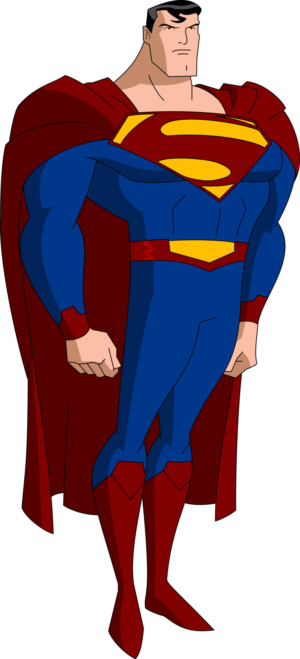 Superman Animated Stance.png