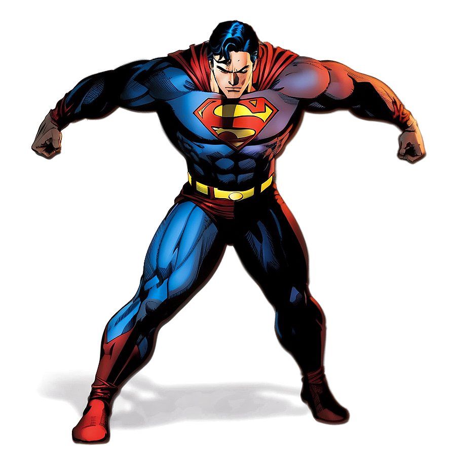 Superman Comic Art Png Dfa34