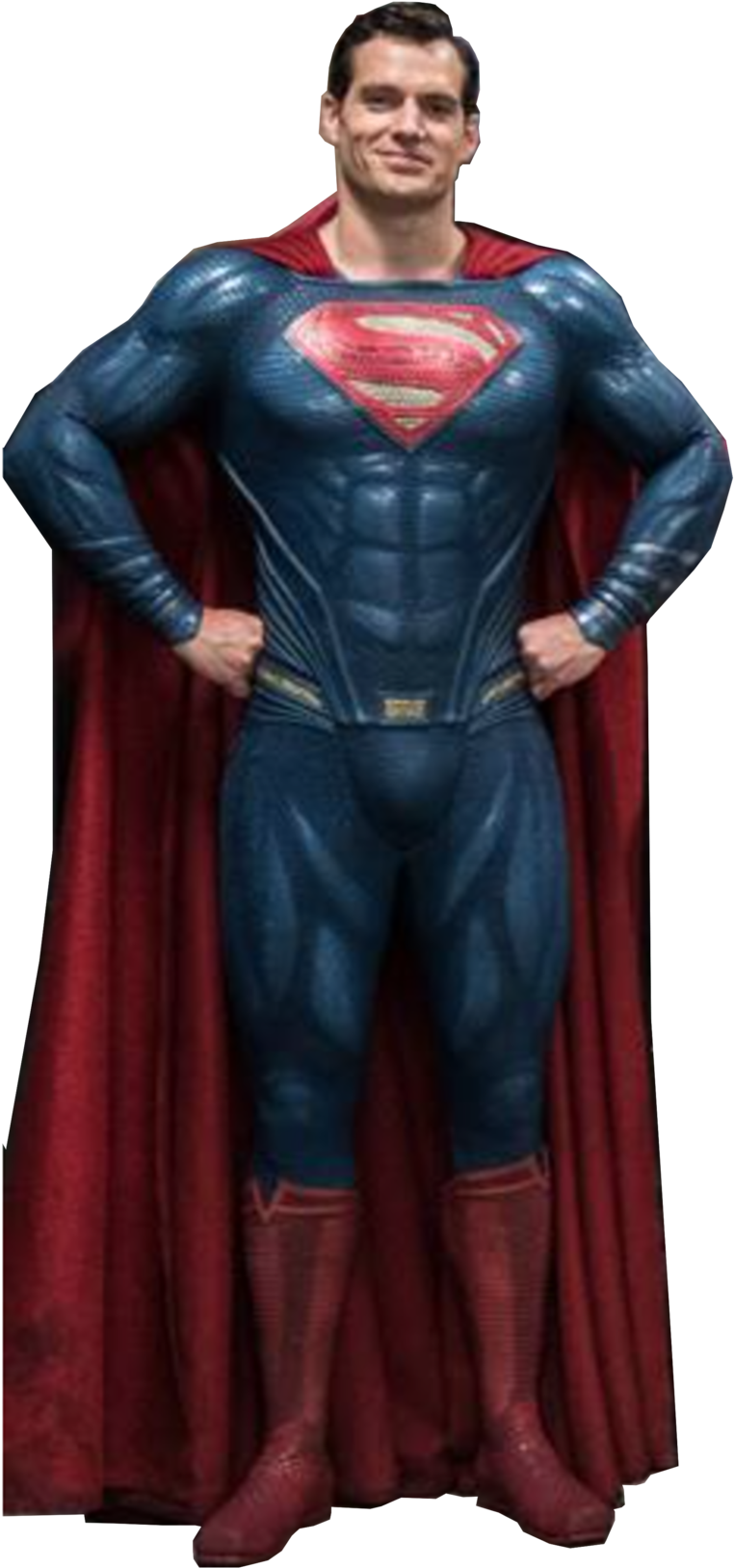 Superman Costume Pose