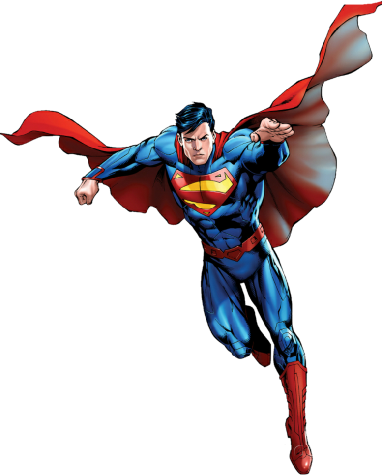 Superman_ Flying_ Heroic_ Pose