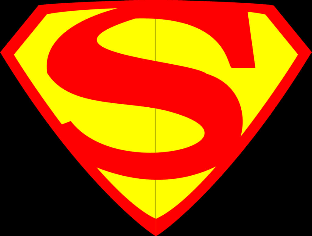 Superman Logo Iconic Redand Yellow