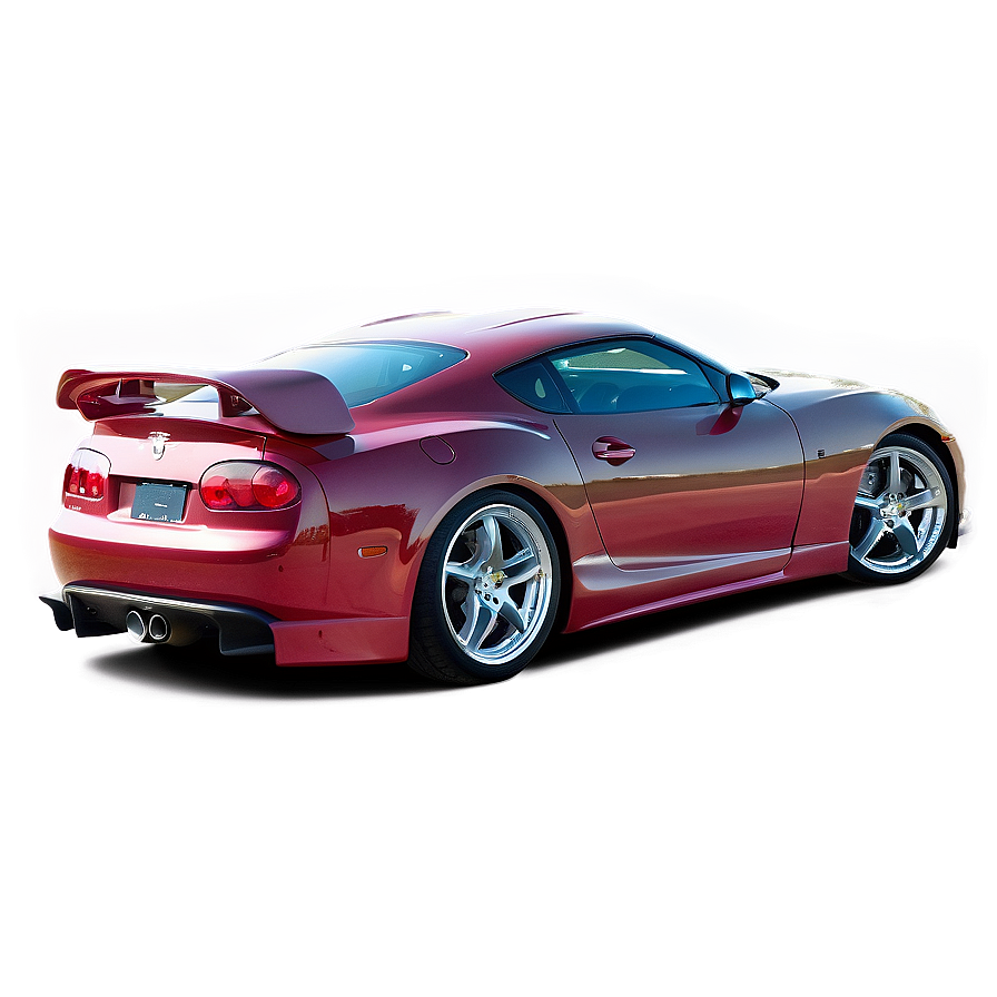 Supra Car Rear View Png 55