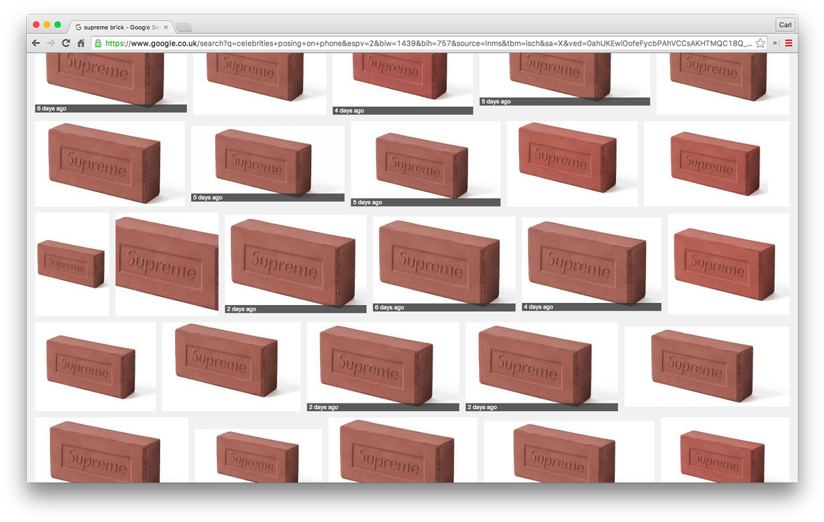 Supreme Branded Bricks Search Results