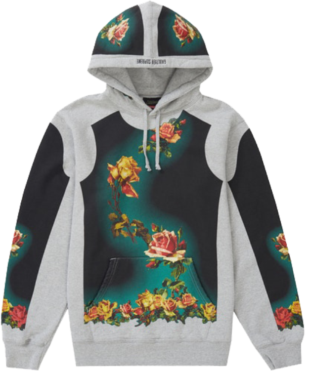 Supreme Floral Hoodie Design
