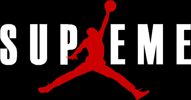Supreme Jordan Logo Mashup
