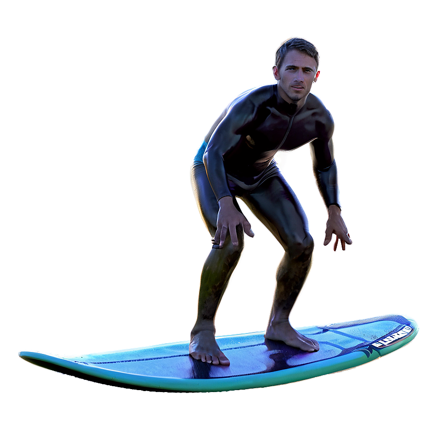 Surfer Action Pose Png 4