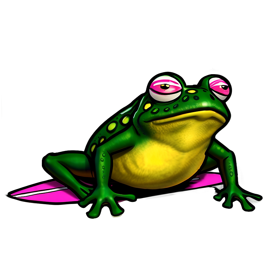 Surfing Frog Png Sdn33