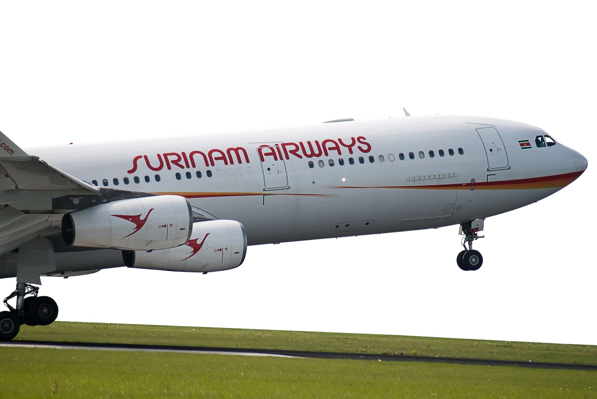 Surinam Airways Aircraft Takeoff