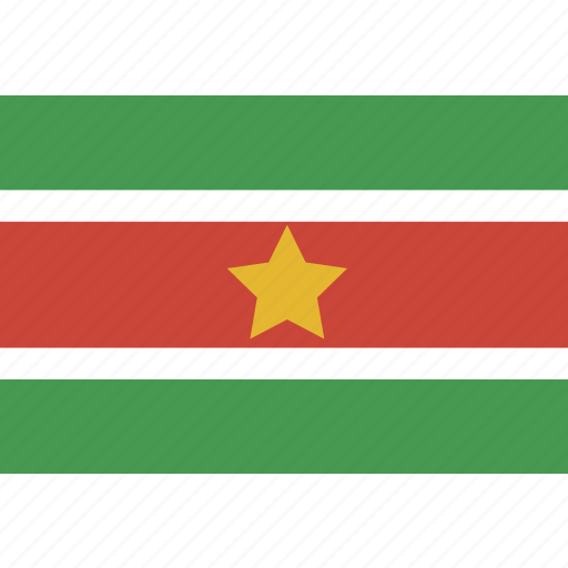 Suriname National Flag